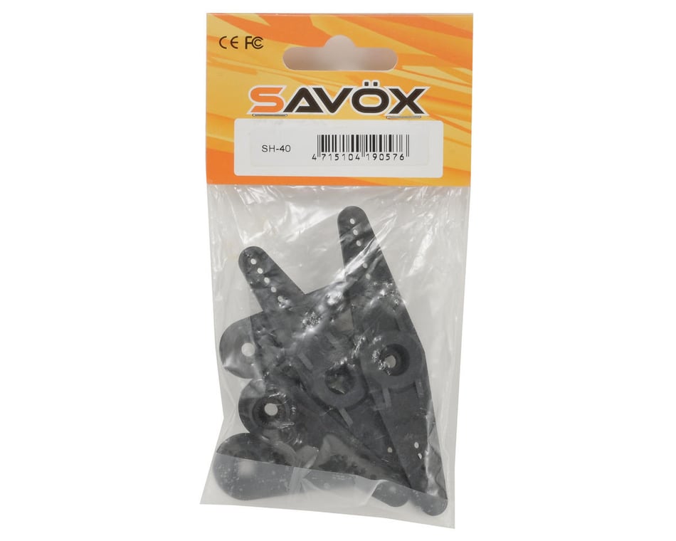 Savox SH40 Multi-Purpose Giant Servo Horn Set (8) [SAV-SH-40 Savox SH40 Multi-Purpose Giant Servo Horn Set (8) [SAV-SH-40