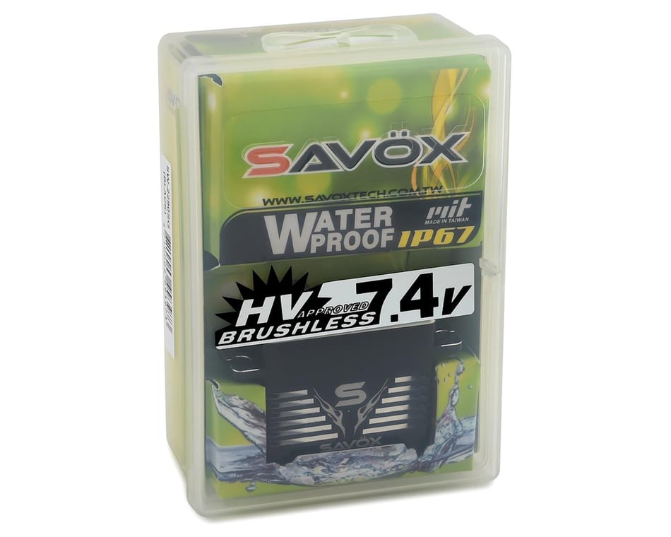 Savox 2290SG Waterproof Premium HV Brushless Digital Servo Black Edition