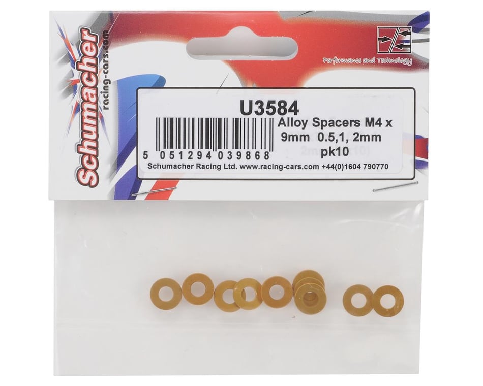 Aluminum Spacers (10 Pack)