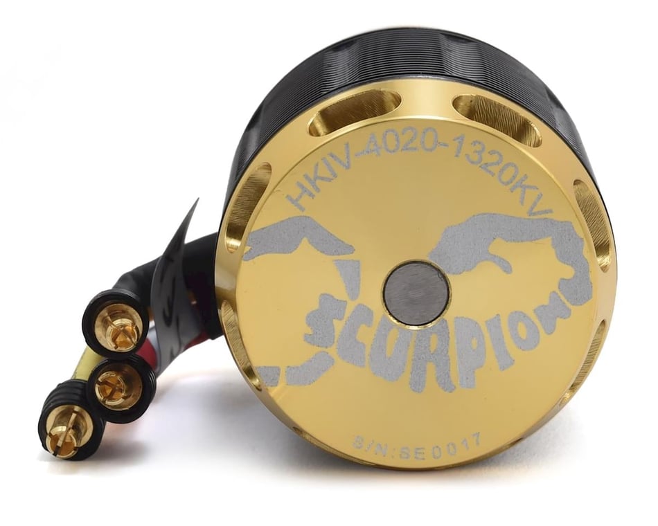 Scorpion HKIV 4020-1320 Brushless Motor (1998W, 1320Kv) [SCP-HK4