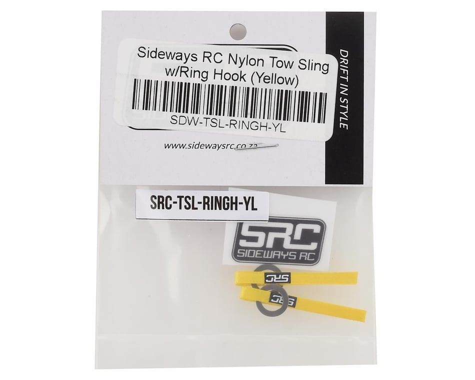 Sideways RC Scale Drift JDM Tow Hook (Black) (2) (Style 3) [SDW-JDMHST3-BK]  - HobbyTown