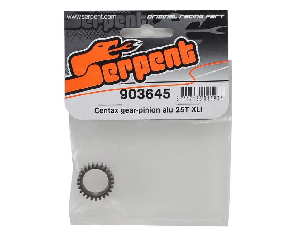 Serpent Aluminum XLI Centax Pinion Gear (25T) [SER903645] - HobbyTown