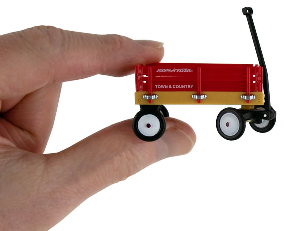 Super Impulse World's Smallest Radio Flyer Town & Country Wagon