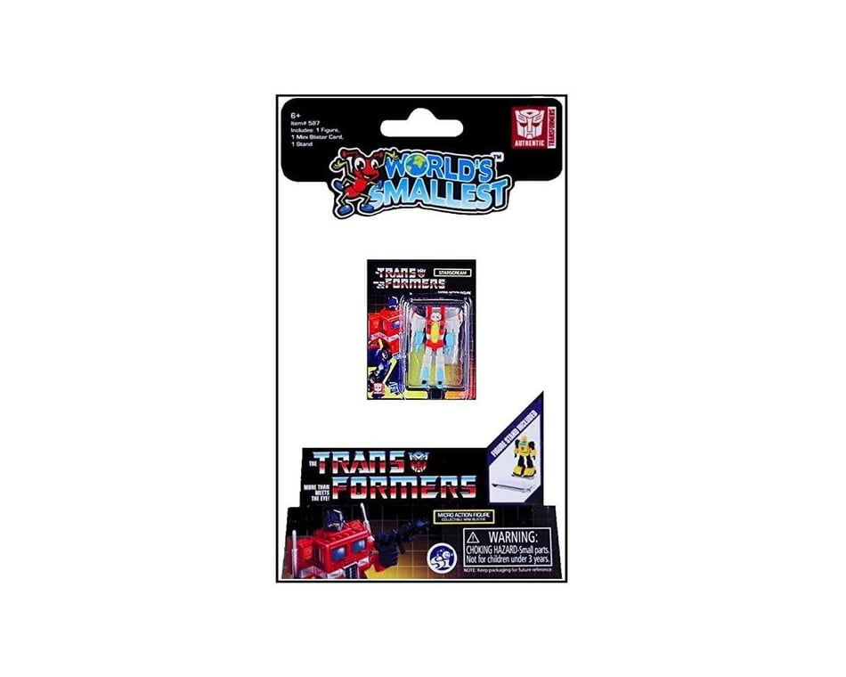Super Impulse World's Smallest Micro Action Figures Transformers  (Starscream) [SIU587] - HobbyTown