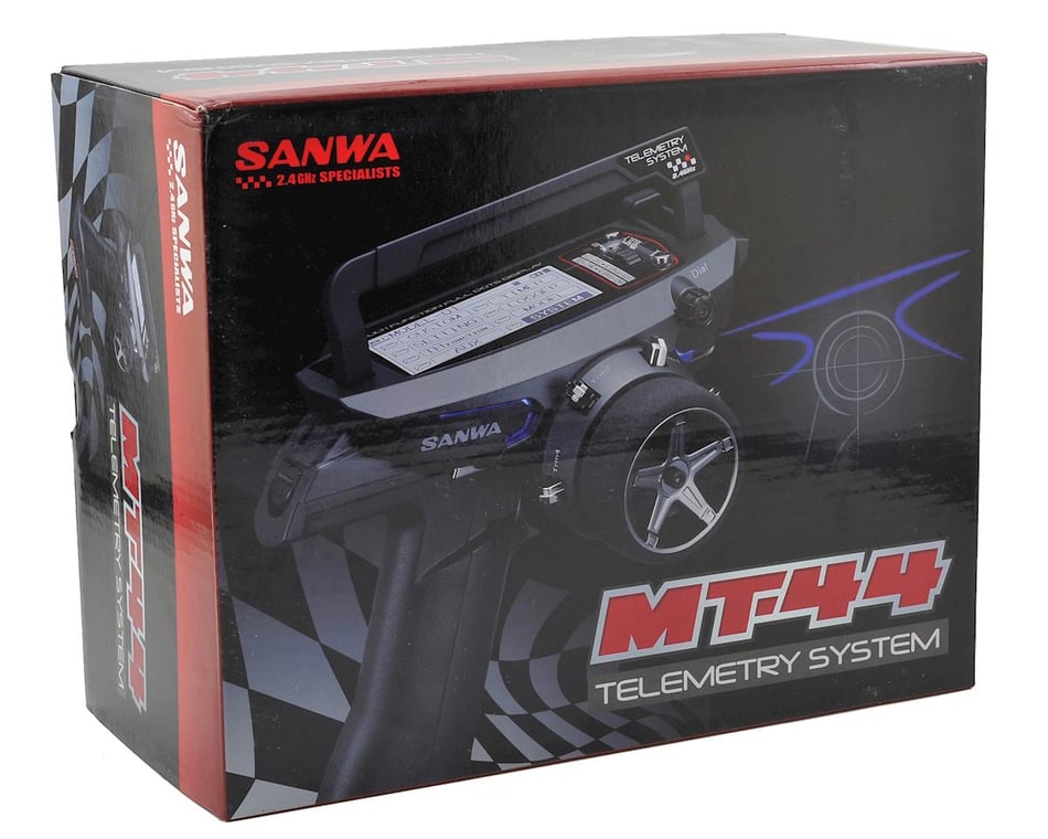 Sanwa/Airtronics MT-44 FH4T/FH3 4-Channel 2.4GHz Radio System