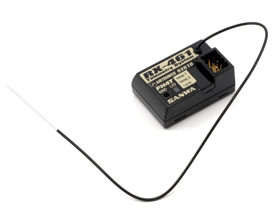 Sanwa/Airtronics RX-461 2.4GHz Telemetry Receiver (MT4