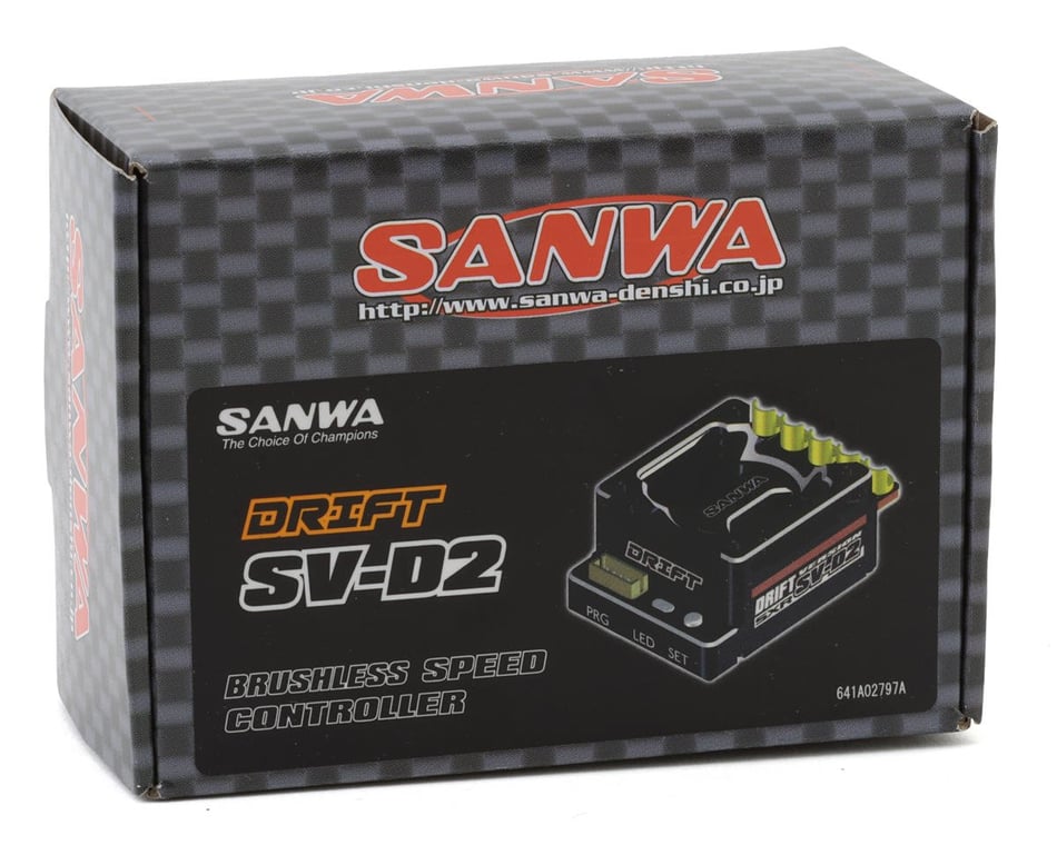 Sanwa/Airtronics SV-D2 Sensored Brushless Drifting ESC