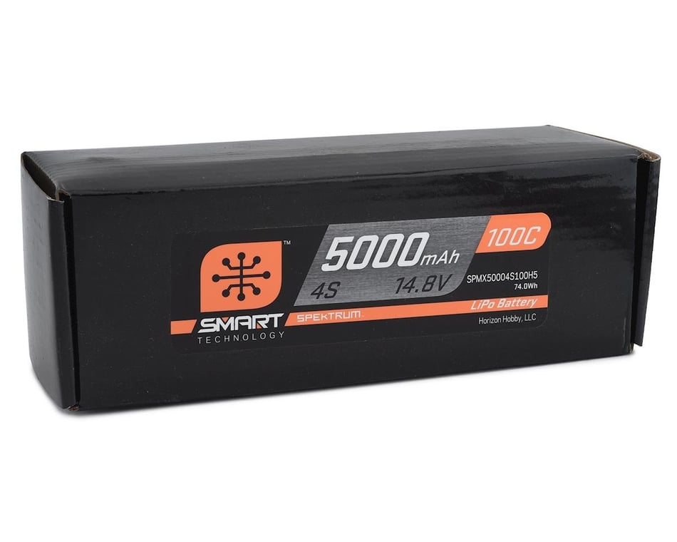 4S Smart LiPo Hard 100C Battery Pack w/IC5 Connector [SPMX50004S100H5] - HobbyTown