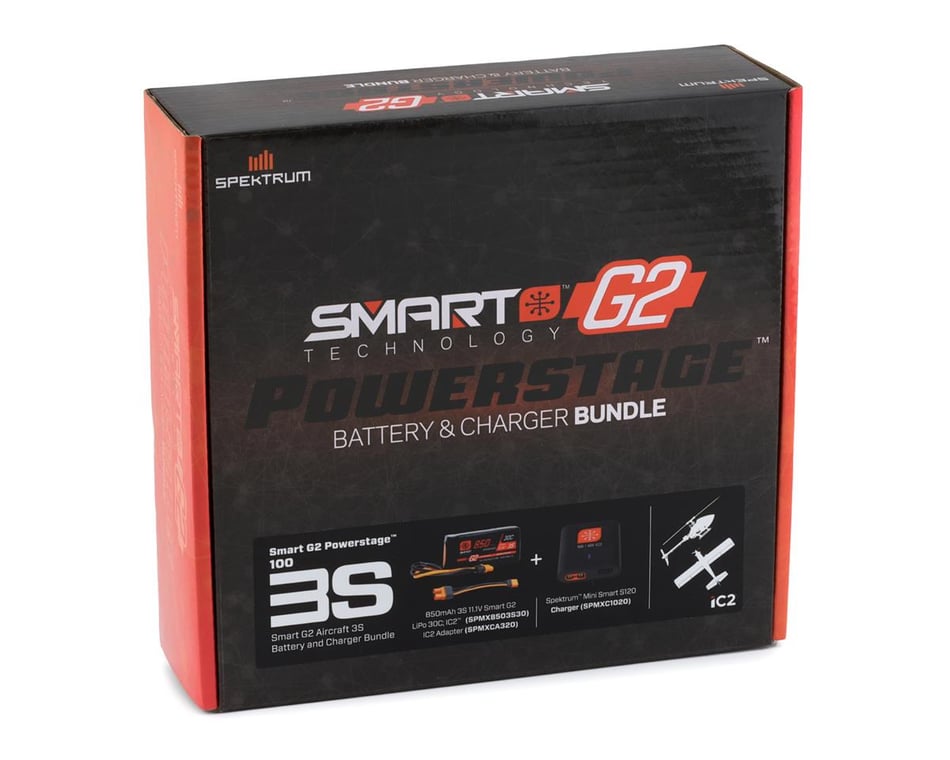 Spektrum RC Smart G2 Powerstage Bundle w/3S Smart [SPMXPSA100] - HobbyTown