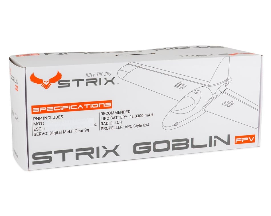 3D Printing Service Parts Strix Goblin Nano FPV Wing RC Plane Plank Racing Drone 