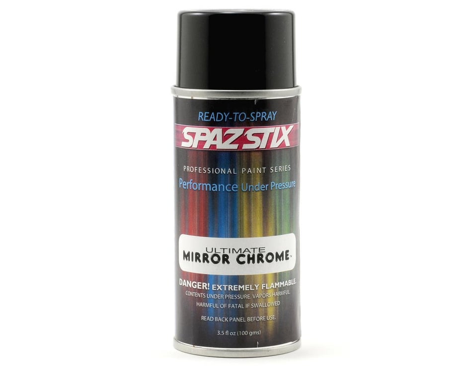 Spaz Stix Mirror Chrome Spray Paint (3.5oz) [SZX10009] - HobbyTown