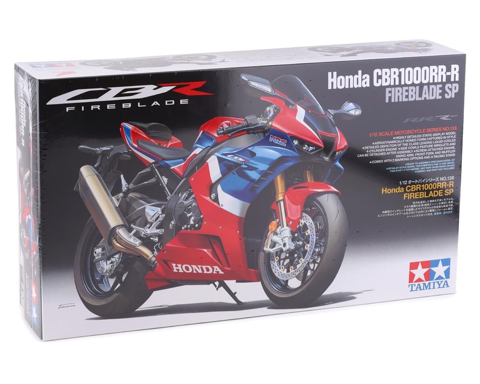 Tamiya 1/12 Honda CBR1000RR-R FIREBLADE SP Motorcycle Model Kit [TAM14138]  - HobbyTown