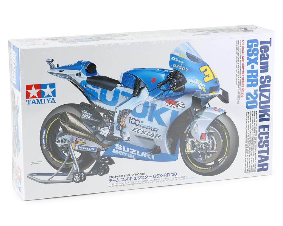 Tamiya 1/12 Team Suzuki ECSTAR GSX-RR '20 Motorcycle Model Kit