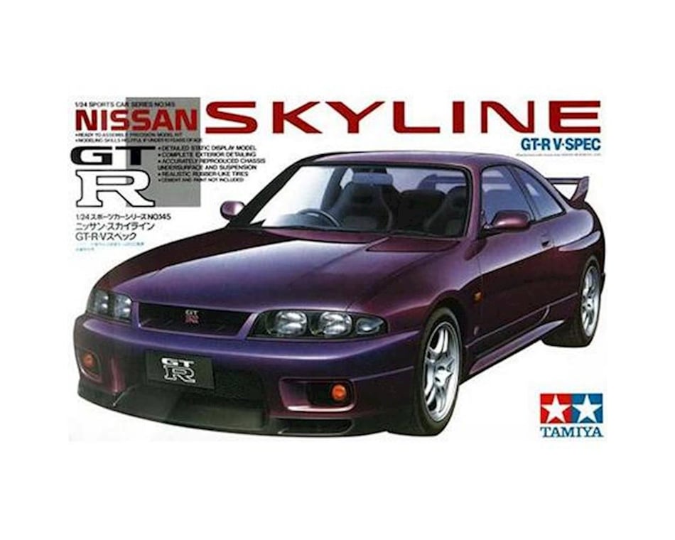 Tamiya 1:24 Nissan Skyline GT R V Model Kit 