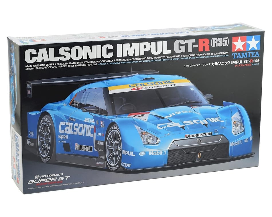 Tamiya Calsonic Impul GT-R R35 1/24 Plastic Model Kit