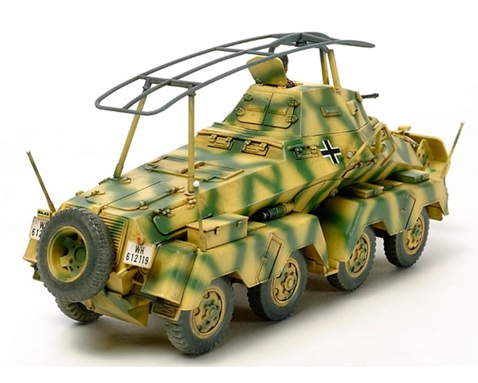 Tamiya 1/48 German Sd.Kfz.232 8-Wheeled Heavy Armored Car Plastic