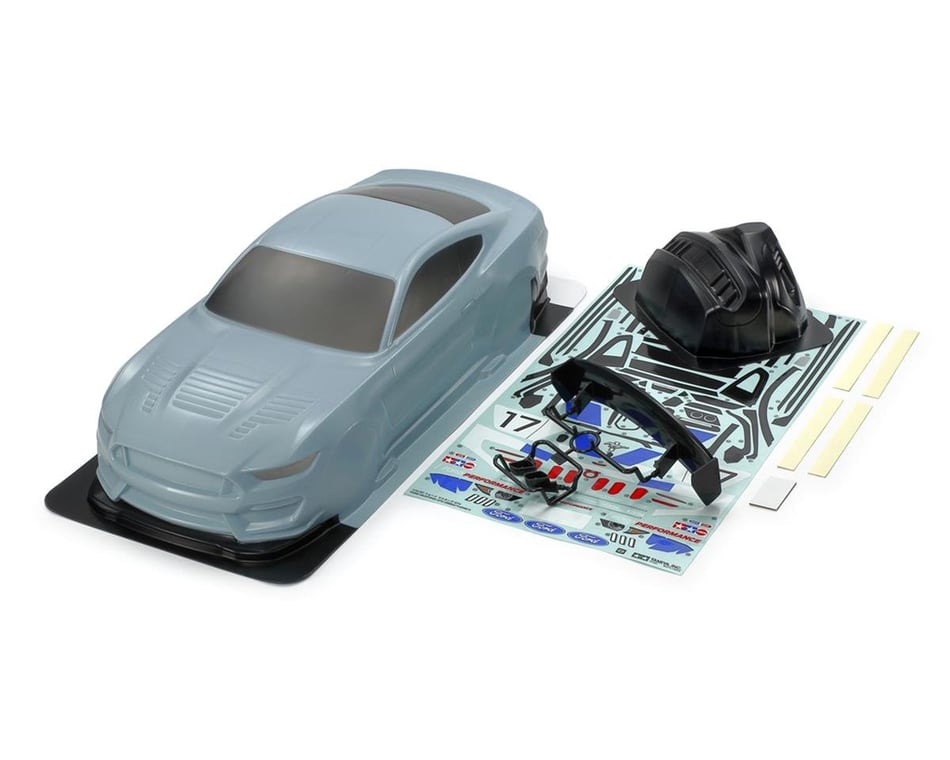 Tamiya Ford Mustang GT4 Pre-Painted Body Set (Grey) [TAM47485