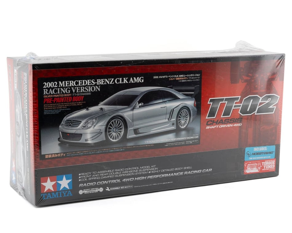 Tamiya 2002 Mercedes-Benz CLK AMG 1/10 4WD Electric Touring Car