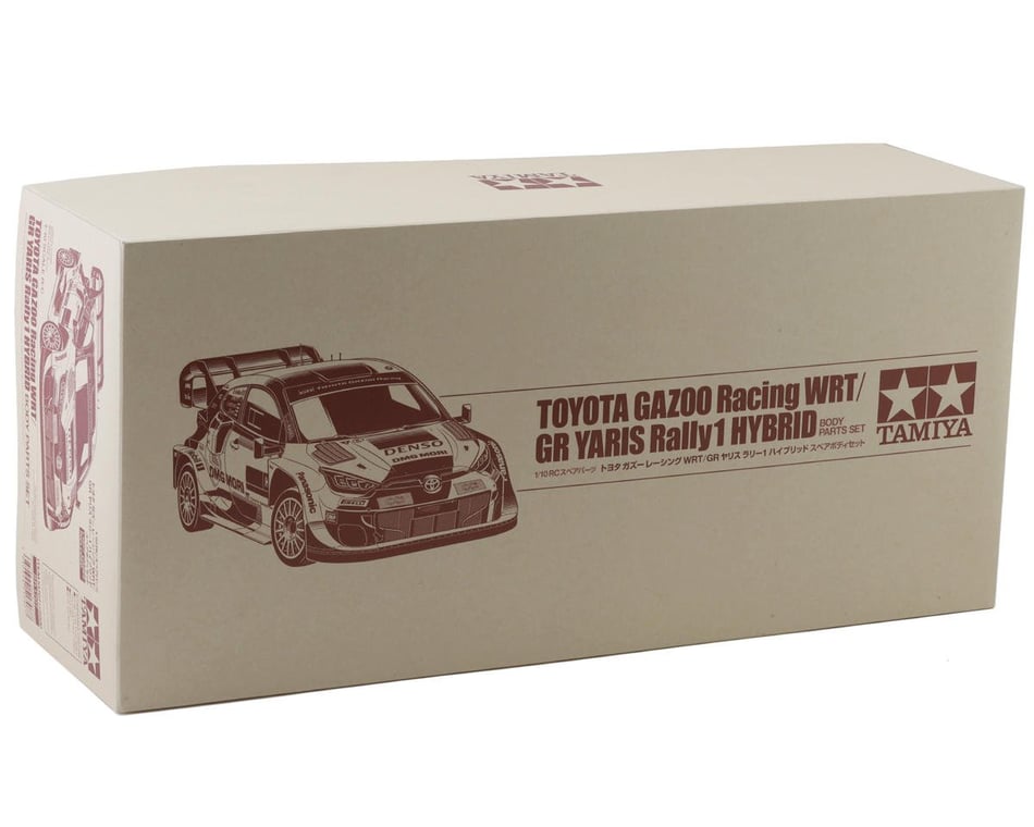 Tamiya Toyota GAZOO Racing WRT/GR Yaris Rally1 Body Set (Clear