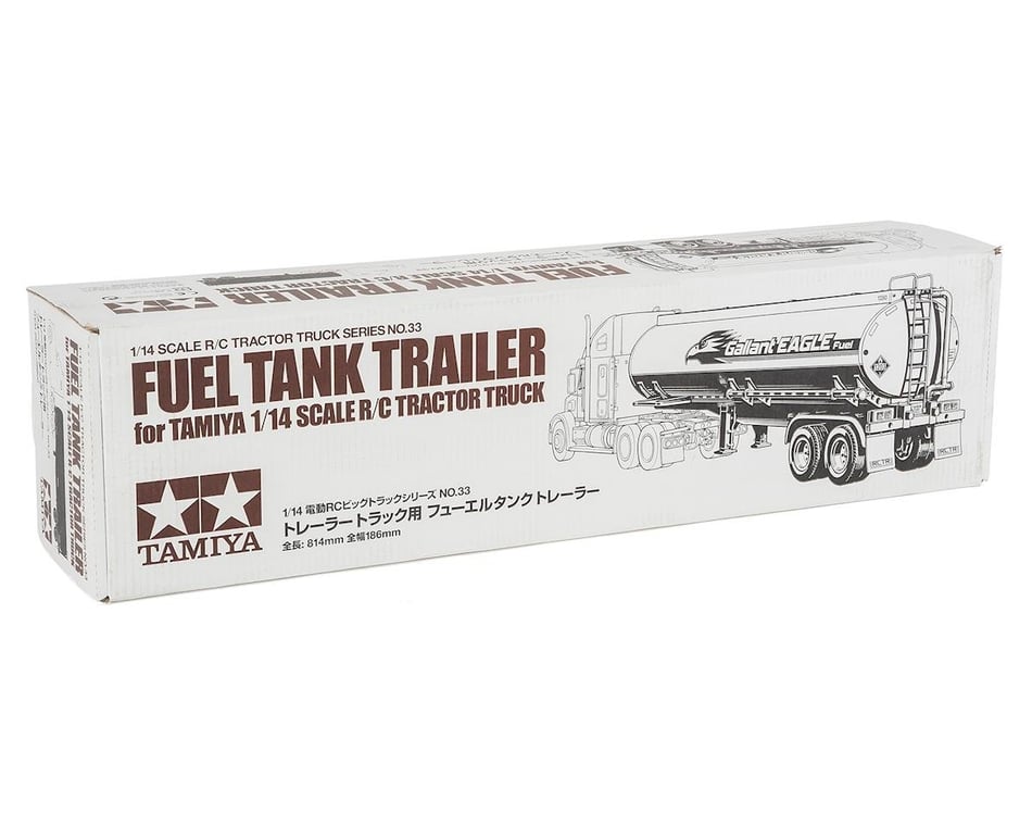 Tamiya 1/14 Semi Truck Fuel Tanker Trailer [TAM56333] - HobbyTown