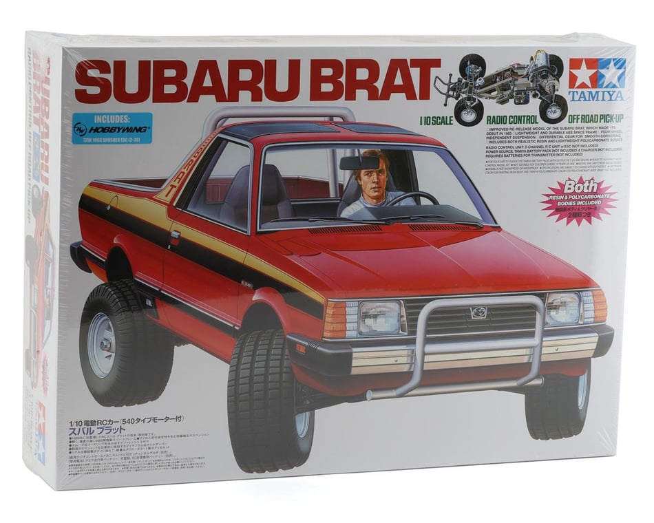 Tamiya Subaru Brat 1/10 Off-Road 2WD Pick-Up Truck Kit [TAM58384-60A] -  HobbyTown