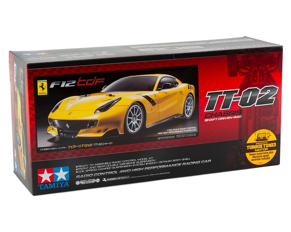 新品】タミヤ フェラーリ F12tdf TT-02シャーシ ラジコン - 模型 ...