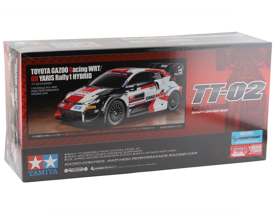 Tamiya Toyota GAZOO Racing WRT/GR Yaris Rally1 1/10 4WD Electric 