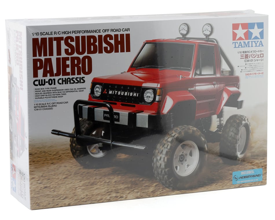 Tamiya 1/10 Scale Mitsubishi Pajero 2WD Kit (CW-01) [TAM58727A