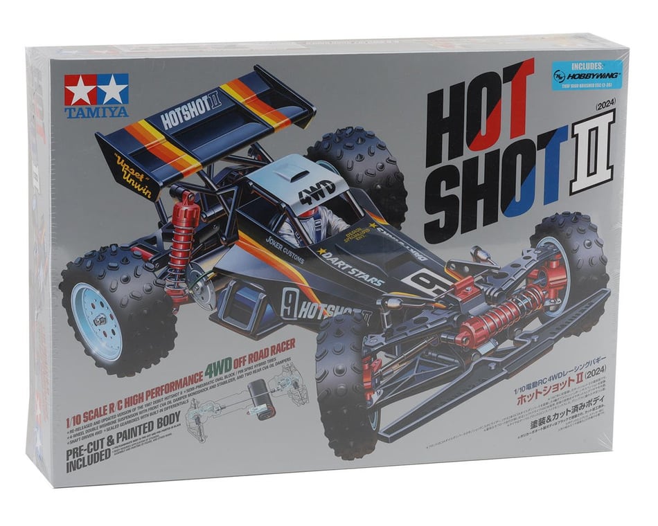 Tamiya Hotshot II (2024) 1/10 4WD Off-Road Buggy Kit [TAM58737-60A] -  HobbyTown