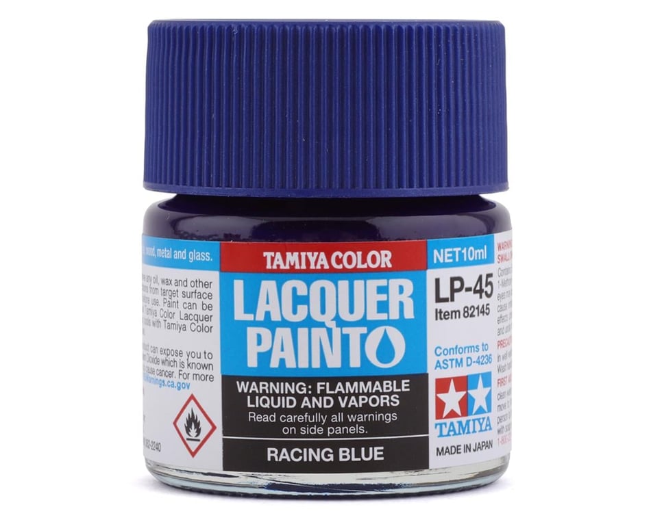 タミヤ　VOLAC BL2 Tamiya LP-45 Racing Blue Lacquer Paint (10ml) [TAM82145] - HobbyTown
