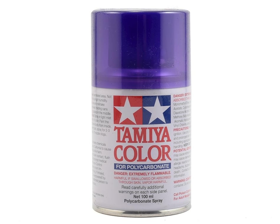 Tamiya PS-45 Translucent Purple Lexan Spray Paint (100ml