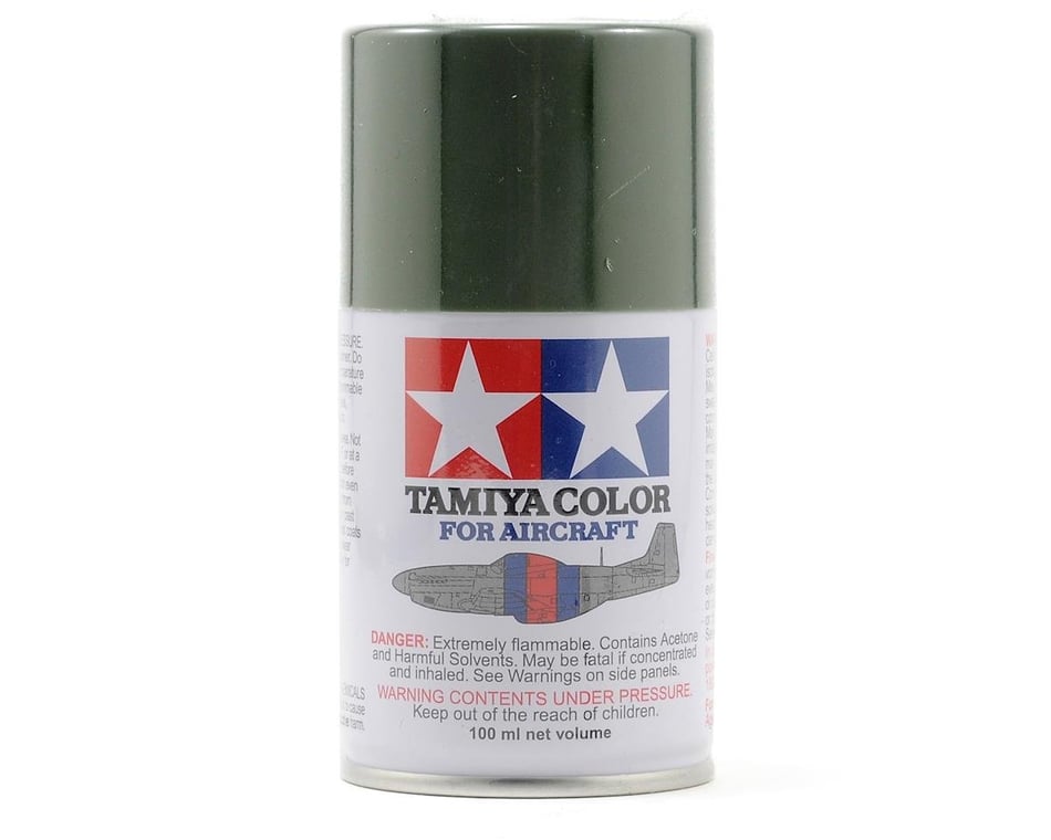 Tamiya AS-3 LUFTWAFFE Grey Green Aircraft Lacquer Spray Paint