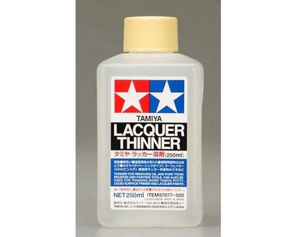 Tamiya USA TAM87077 Lacquer Thinner 250ml