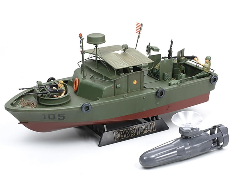 Tamiya 1/35 US Navy PBR 31 Mk.II Pibber River Patrol Boat Plastic