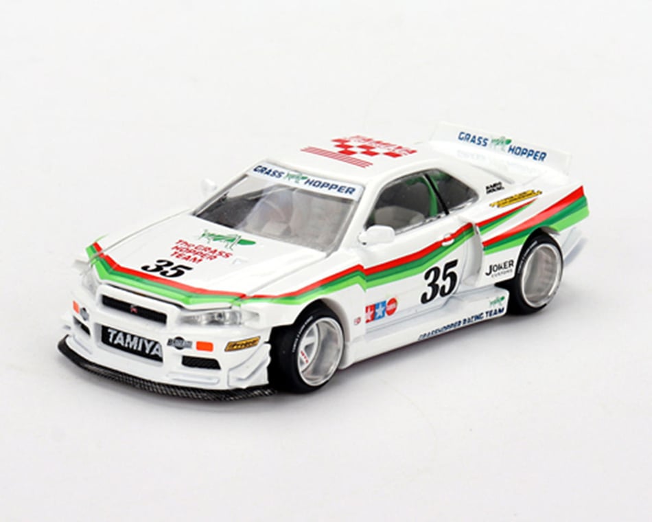Tamiya Mini GT Nissan Skyline GT-R (R34) X “The Grasshopper” Kaido