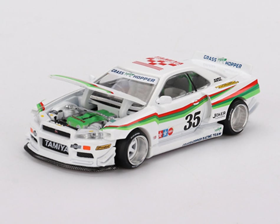 Tamiya Mini GT Nissan Skyline GT-R (R34) X “The Grasshopper” Kaido