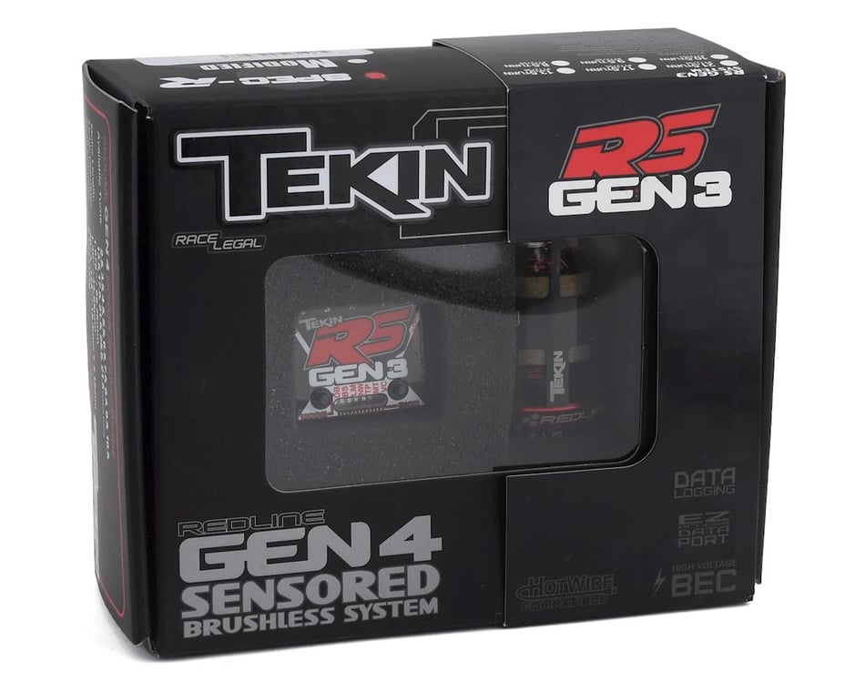 Tekin RS Gen3 Sensored Brushless ESC/Gen4 Spec R Motor Combo (17.5