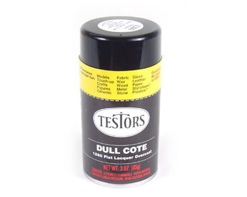 Testors Spray 3 oz Dullcote [TES1260T] - HobbyTown