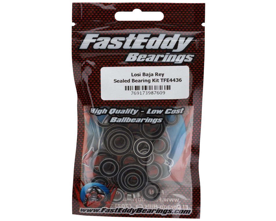 FastEddy Bearing Kit For Losi Tenacity TT Pro - Sealed RC Car Replacement Bearings