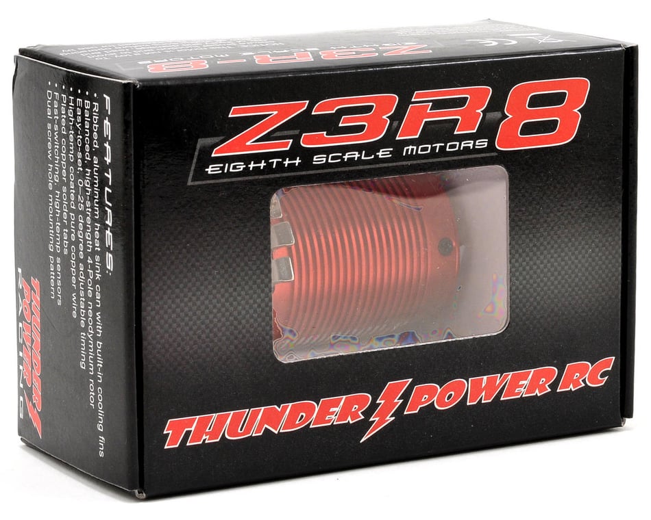 Thunder Power Z3R-8 1/8 Scale Sensored Brushless Motor (2400Kv
