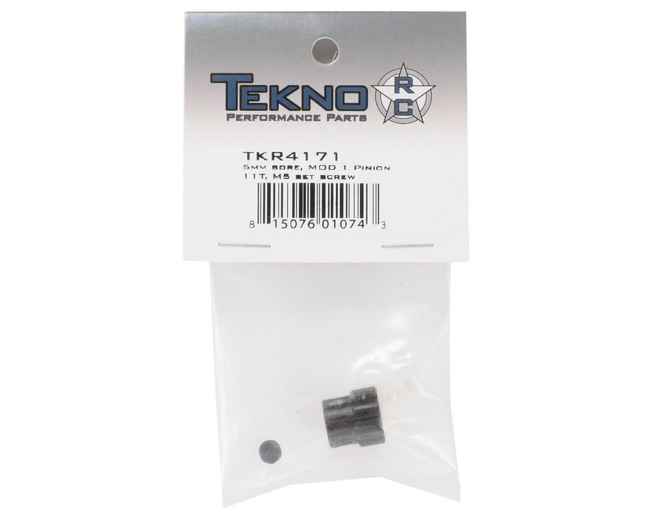 Tekno RC 27t Mod 1 CNC Machined Pinion Gear W/5mm Bore & M5 Set Screw TKR4187 for sale online 