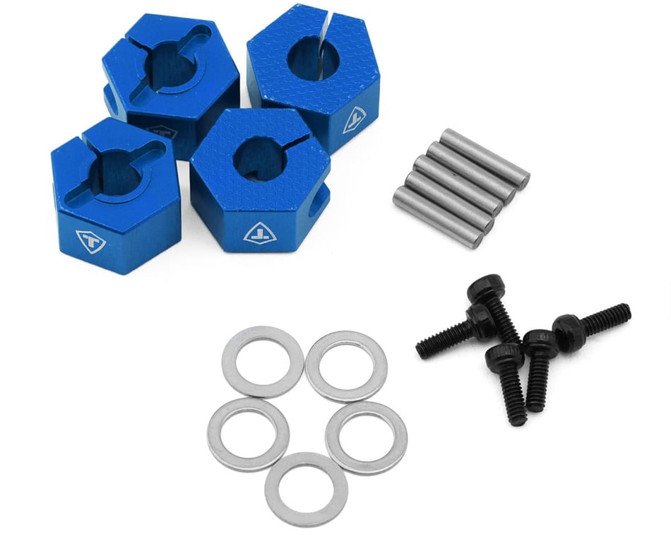 Treal Hobby Aluminum Clamping Wheel Hex Hubs for Traxxas® Mini