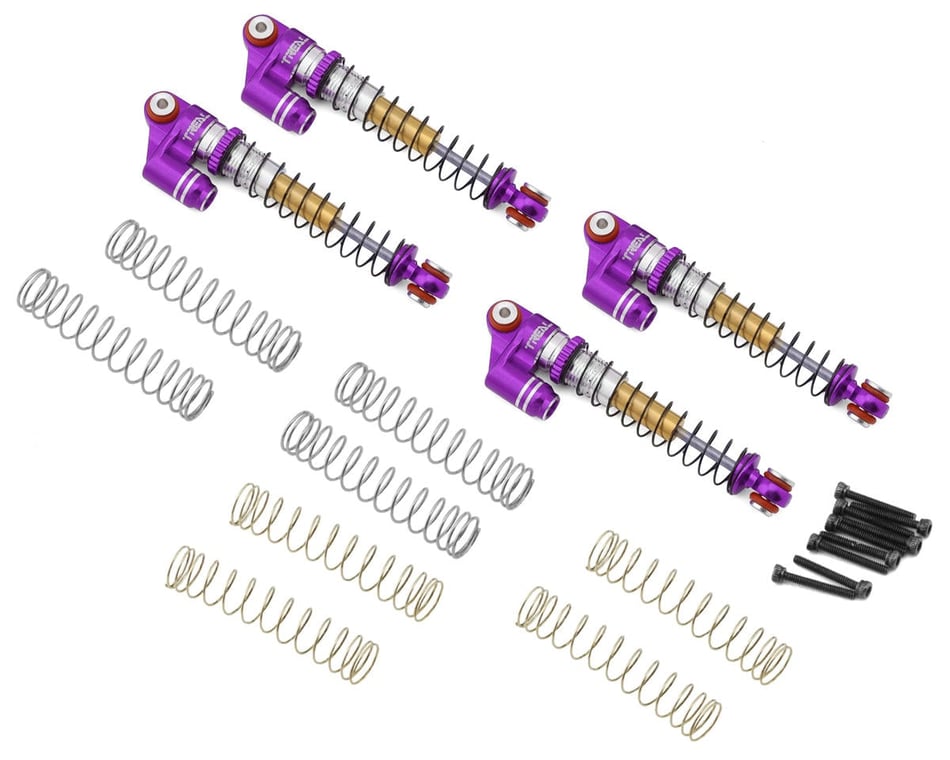 ソニア。オークル、STCC Treal Hobby Axial SCX24 Aluminum Long Travel Threaded Shocks