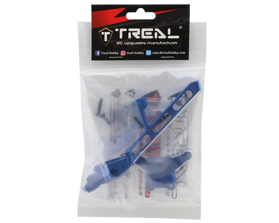 Treal Hobby Aluminum Front Chassis Brace & Towers Set for Traxxas