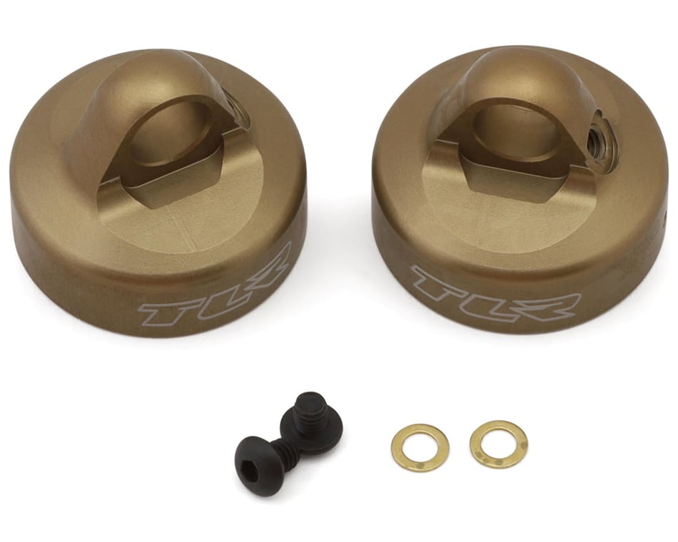 Team Losi Racing 8IGHT-XE 16mm Kashima Coated Bleeder Shock Caps