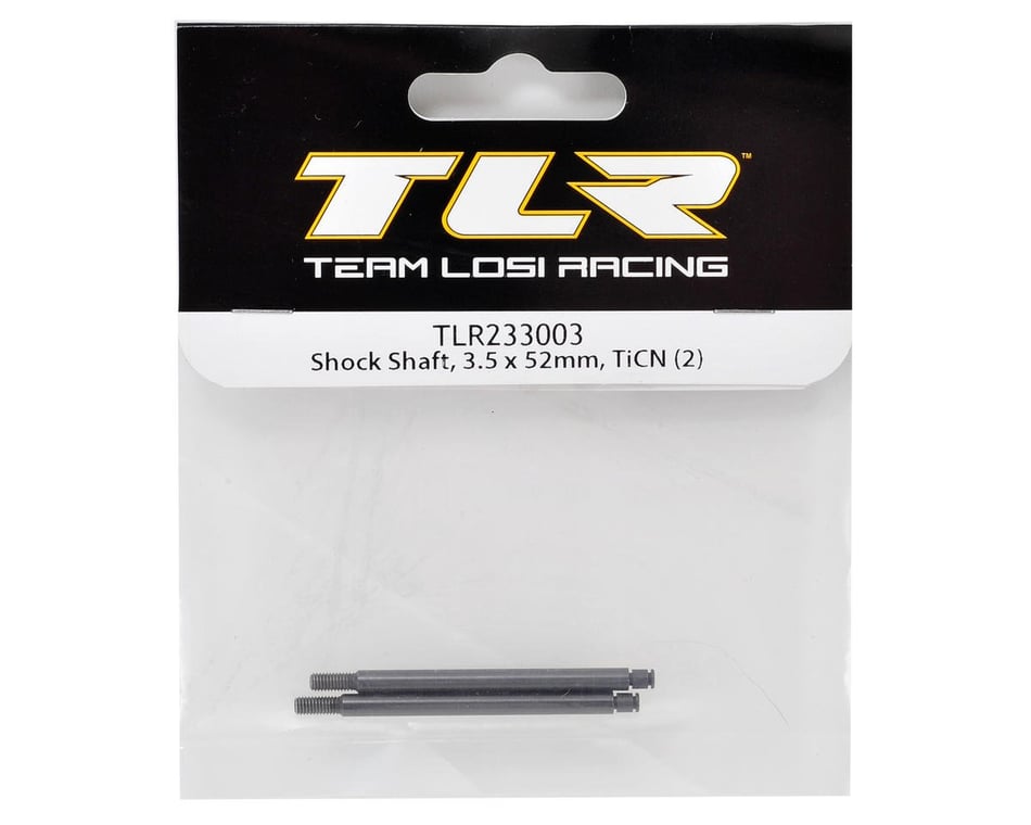 2 Team Losi Racing TEN SCTE 3.0 4wd TLR233003 Shock Shaft TiCN 3.5 x 52mm 