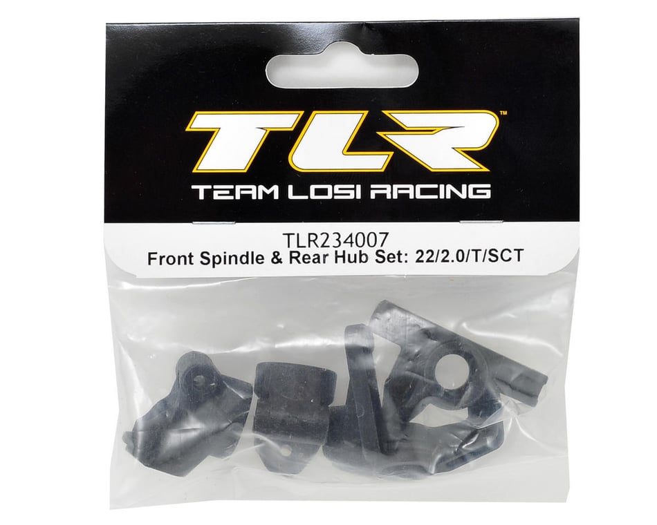 Team Losi Racing 22 2.0 Front Spindle & Rear Hub Set [TLR234007