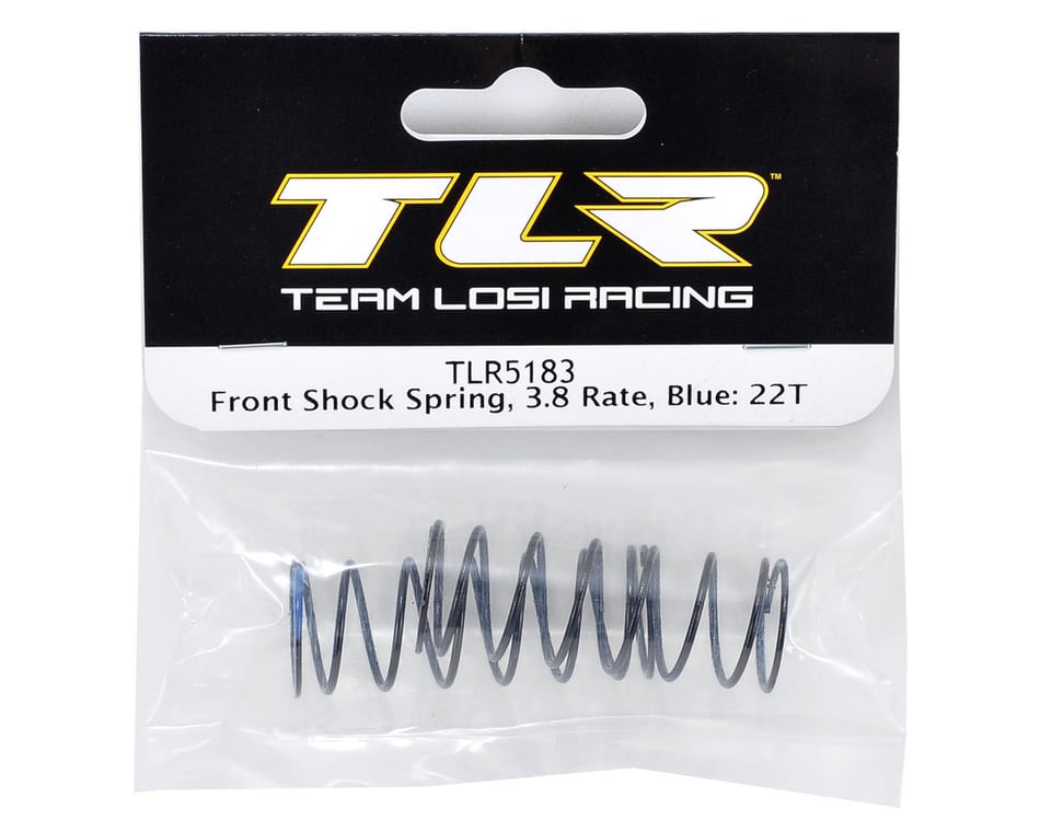 LOSI TLR5176 Front Shock Spring 3.8 " blue " 22 