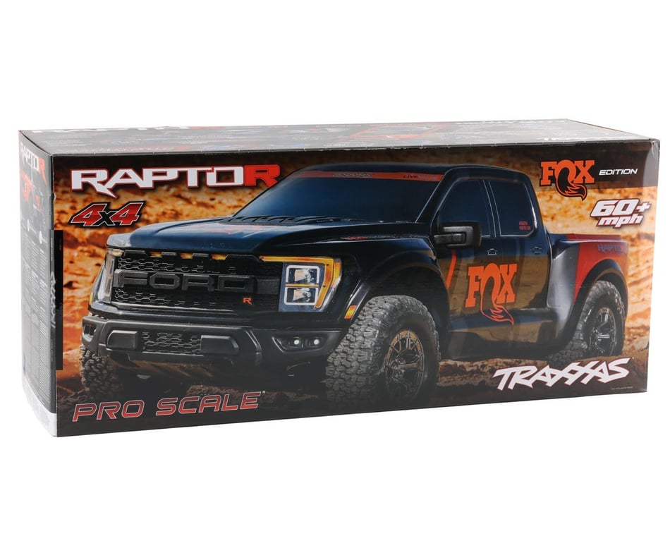 Traxxas Ford Raptor R 4x4 VXL Brushless RTR 1/10 4WD Truck (Fox)  [TRA101076-4-FOX] - HobbyTown