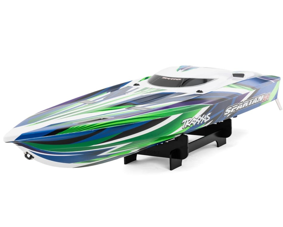 Traxxas Spartan SR 6S High Performance Brushless RTR Race Boat Green TRA103076 4 GRN HobbyTown